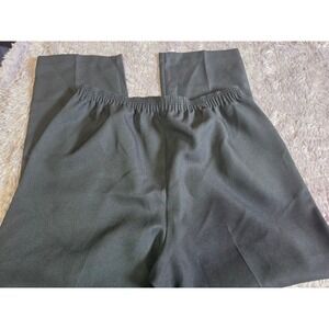 Separate Issue Black Elastic Waist Straight Leg Pants Made in USA Size 14-16P